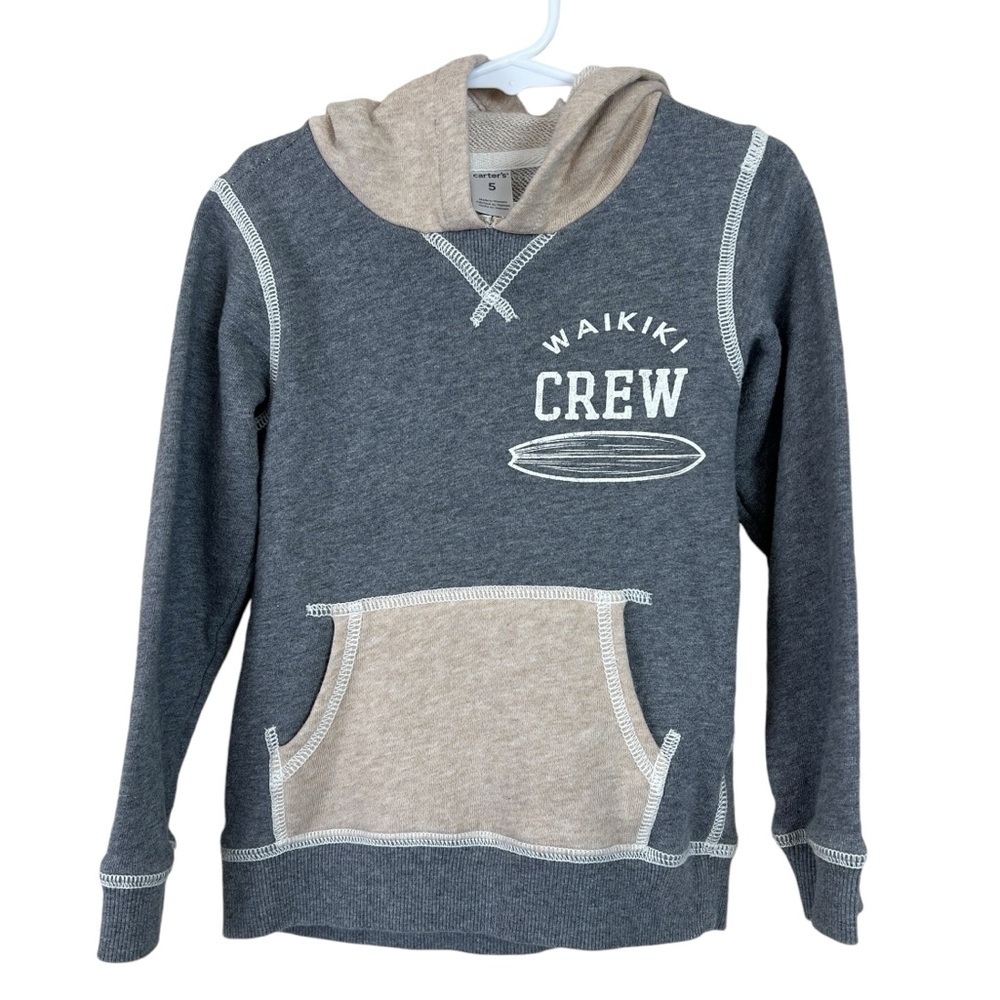 Carter’s Pullover Sweater Hoodie Kids Size 5